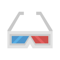 3d glass  Icon