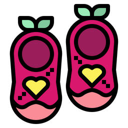 Sapatos de bebê  Ícone