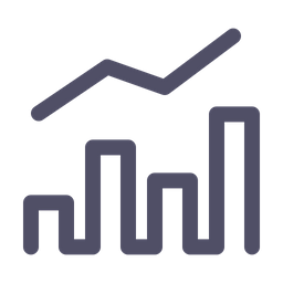 Stock Market Graph  Icon