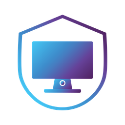 Monitor Security Shield  Icon