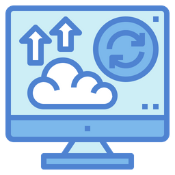 Cloud Backup  Icon