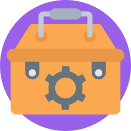Repairing Tools Box Kit Box Repairing Box Icon