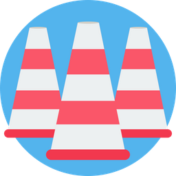 Construction Cone  Icon