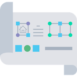 Artichture planning map  Icon