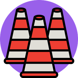 Construction Cone  Icon