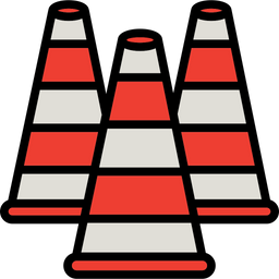 Construction Cone  Icon