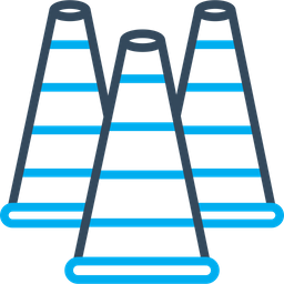 Construction Cone  Icon