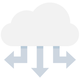 Cloud Sharing  Icon