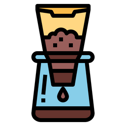 Coffee Filter Drip Beverage Icon