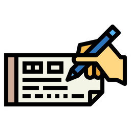 Cheque  Icon