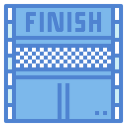 Finish Line  Icon