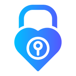 Heart Lock  Icon