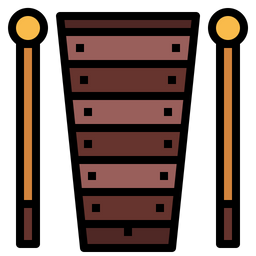 Xylophone Music Percussion Icon