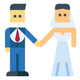 Bride And Groom  Icon