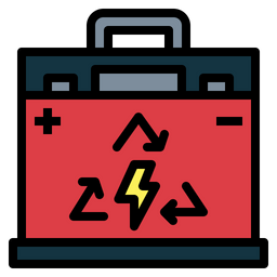 Battery Recycling  Icon