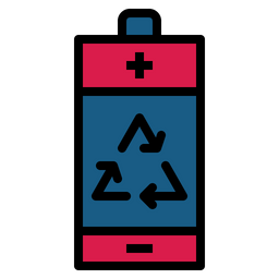 Battery Recycling  Icon