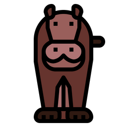 Hippopotamus  Icon