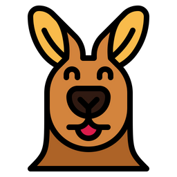 Happy Kangaroo  Icon