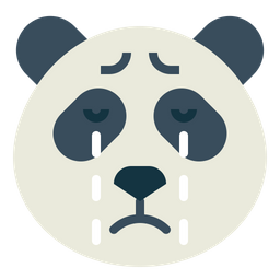 Crying Panda  Icon