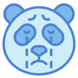 Crying Panda  Icon