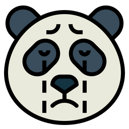 Crying Panda  Icon