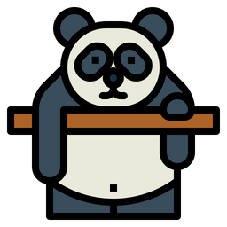 Hanging Panda  Icon