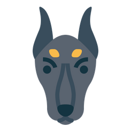 Cachorro doberman  Ícone