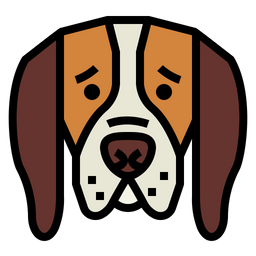 Basset Hound Dog  Icon