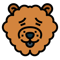 Chow Chow Dog  Icon