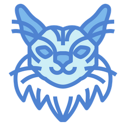 Maine Coon Cat  Icon