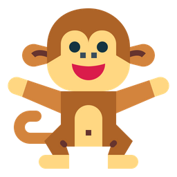 Happy Monkey  Icon