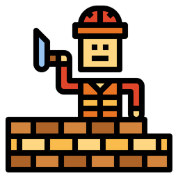 Mason Worker  Icon
