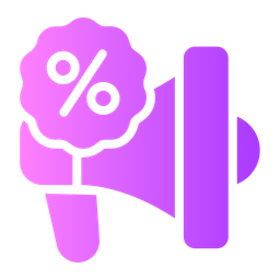 Discount Announcement  Icon