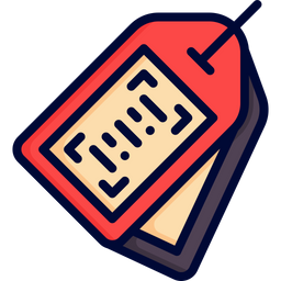 Barcode Tag  Icon