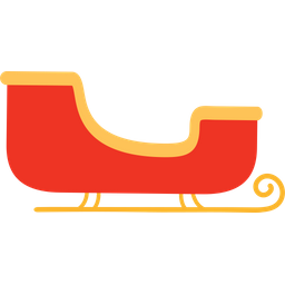 Christmas sledge  Icon