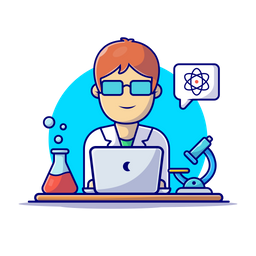 Male Scientist  Icon