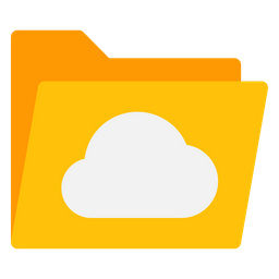 Cloud Folder  Icon