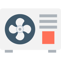 Ar condicionado ao ar livre  Ícone