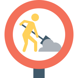 Construction Warning  Icon