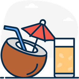 Coconut Water  Icon