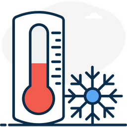 Cold Temperature  Icon