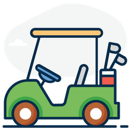 Golf Cart  Icon