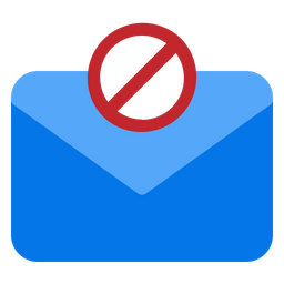 Block Message  Icon