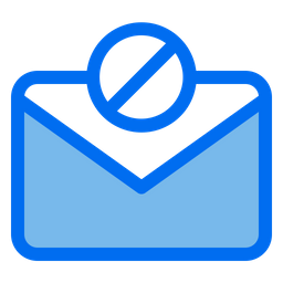 Block Message  Icon