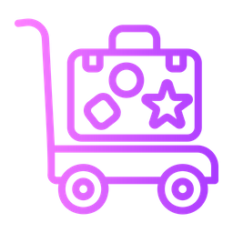 Luggage Cart  Icon