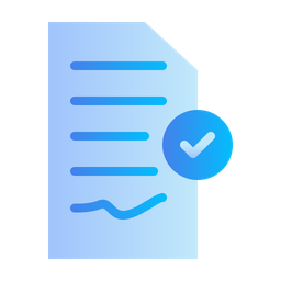 Contract Paper  Icon