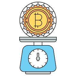 Bitcoin-Preiskurs  Symbol