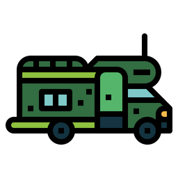 Camping Car  Icon