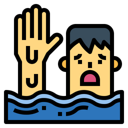 Drowning  Icon