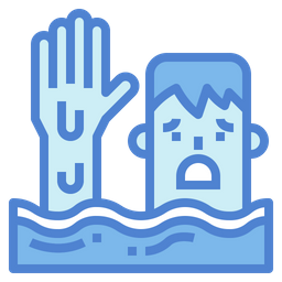 Drowning  Icon